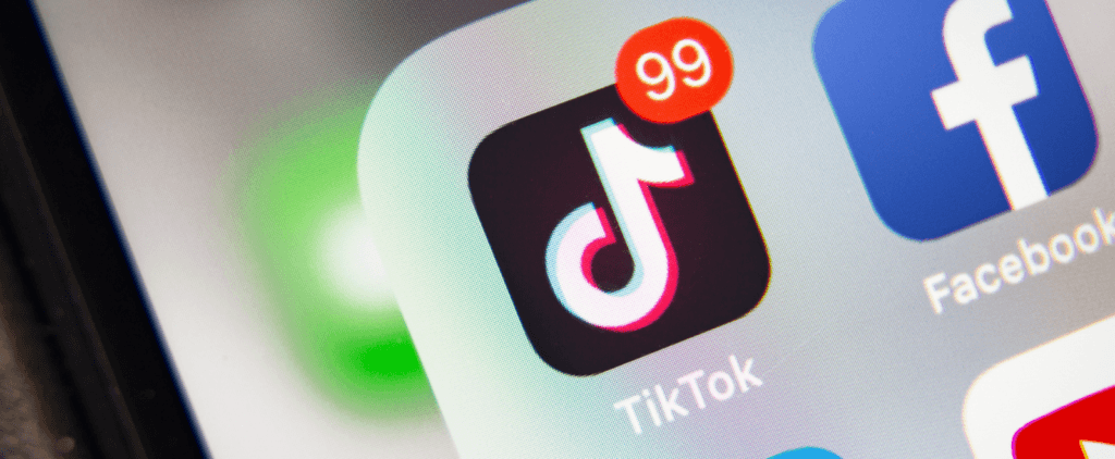 tiktok banner nettside test
